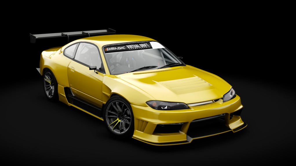 VDC Nissan Silvia S15 Public RB30 5.0, skin 04_lightning_yellow