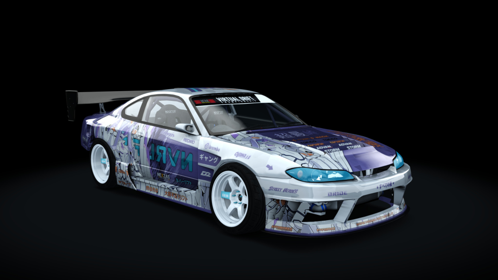 VDC Nissan Silvia S15 Public RB30 5.0, skin Chlorophytum