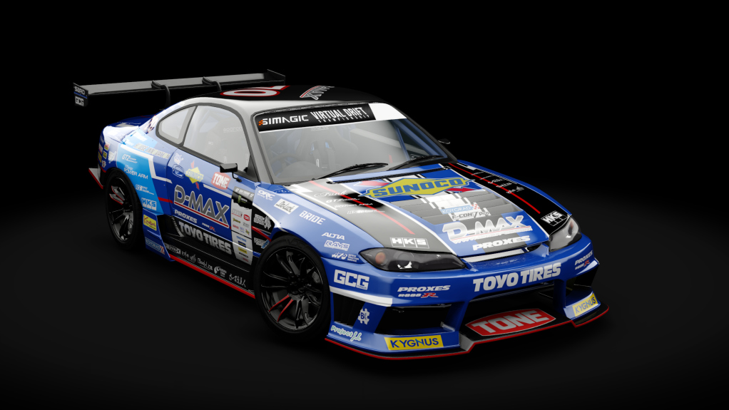 VDC Nissan Silvia S15 Public RB30 5.0, skin DMAX