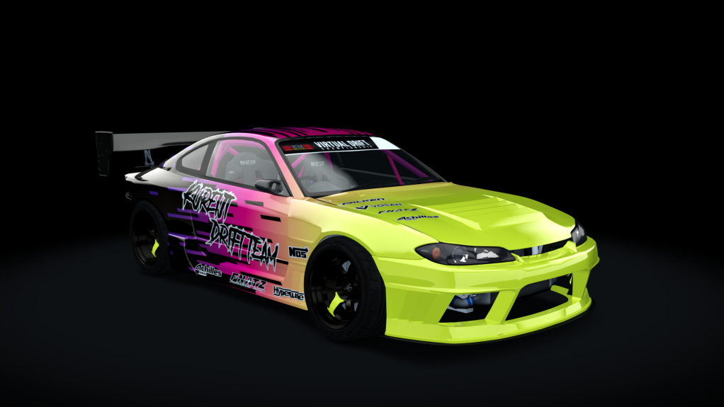 VDC Nissan Silvia S15 Public RB30 5.0, skin Kureiji V1