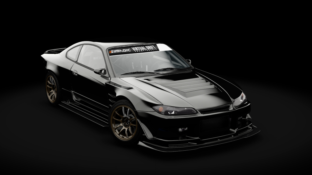VDC Nissan Silvia S15 Public 2JZ 5.0, skin 03_black_pearl