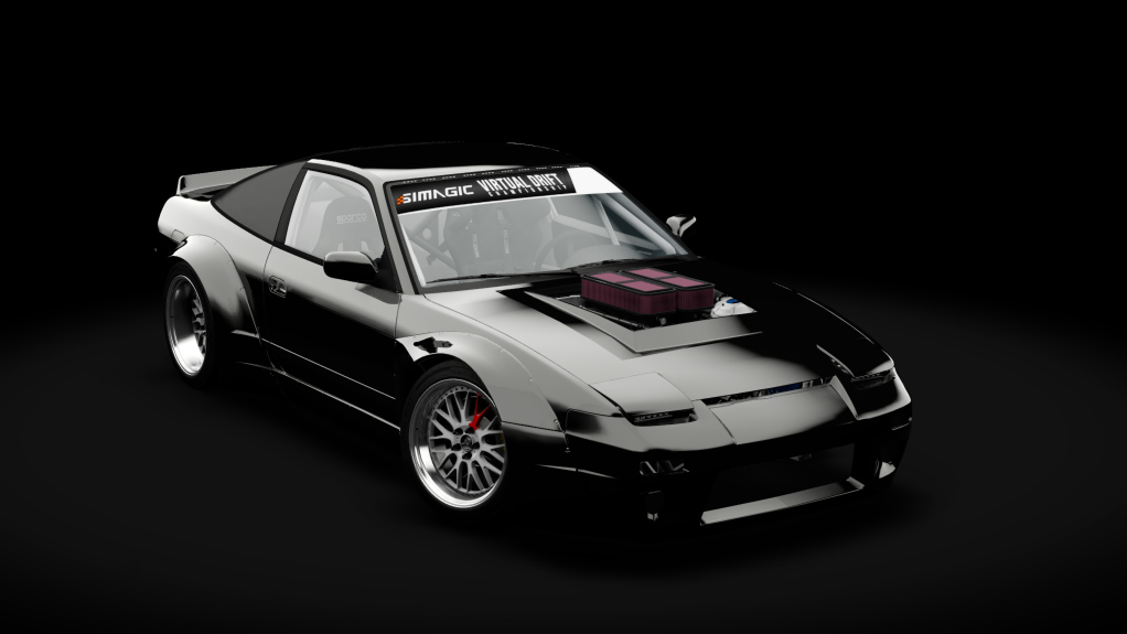 VDC Nissan Silvia RPS13 Public 5.0, skin 03_black_pearl