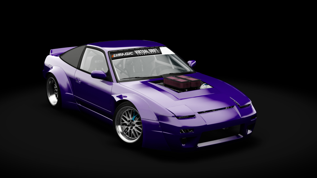 VDC Nissan Silvia RPS13 Public 5.0, skin 07_midnight_purple_ii