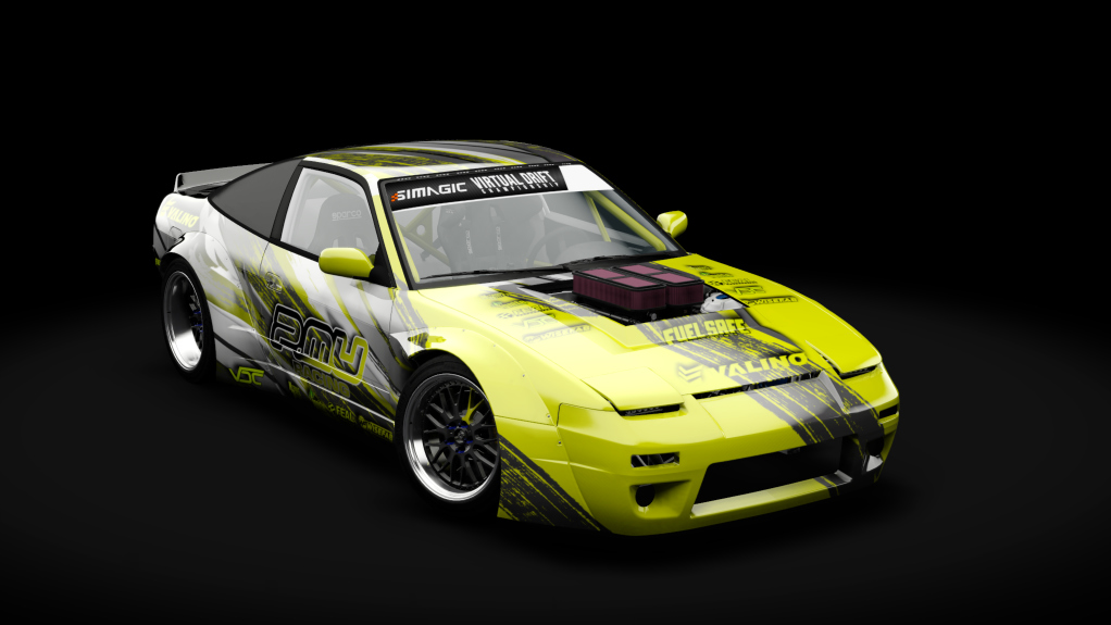 VDC Nissan Silvia RPS13 Public 5.0, skin VDC_Andreas_Yellow