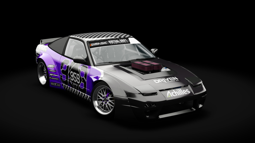 VDC Nissan Silvia RPS13 Public 5.0, skin matt_coffman