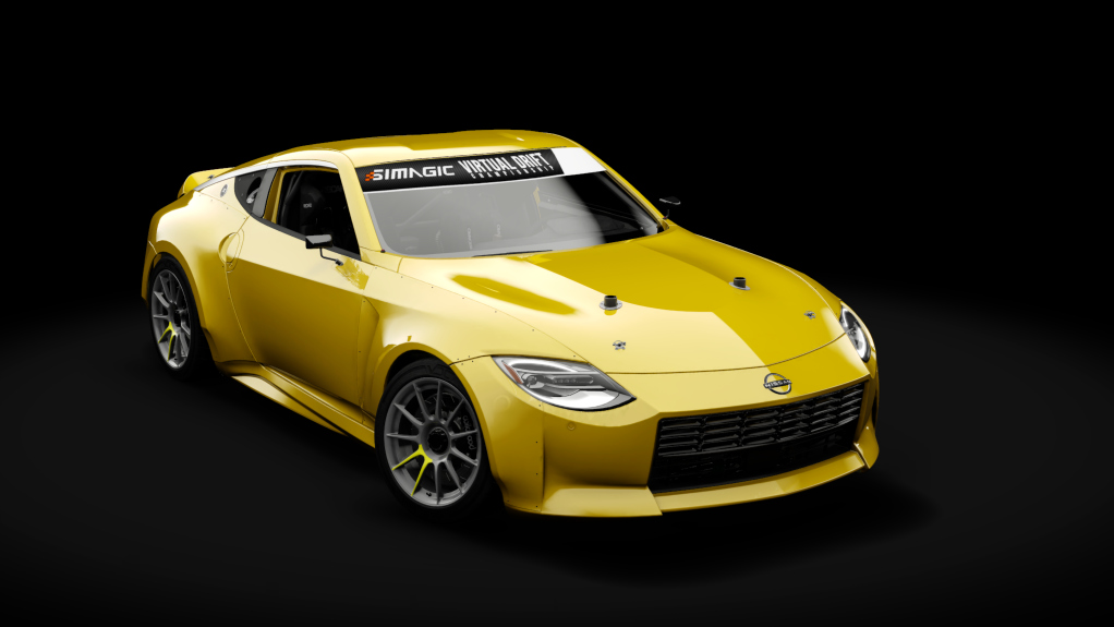 VDC Nissan Z Public 5.0, skin 04_lightning_yellow