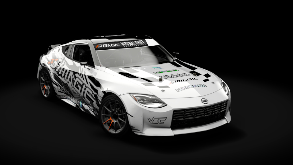 VDC Nissan Z Public 5.0, skin VDC White