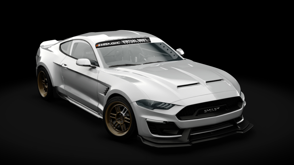 VDC Shelby Mustang Super Snake Public 5.0, skin 04_ingot_silver_metallic