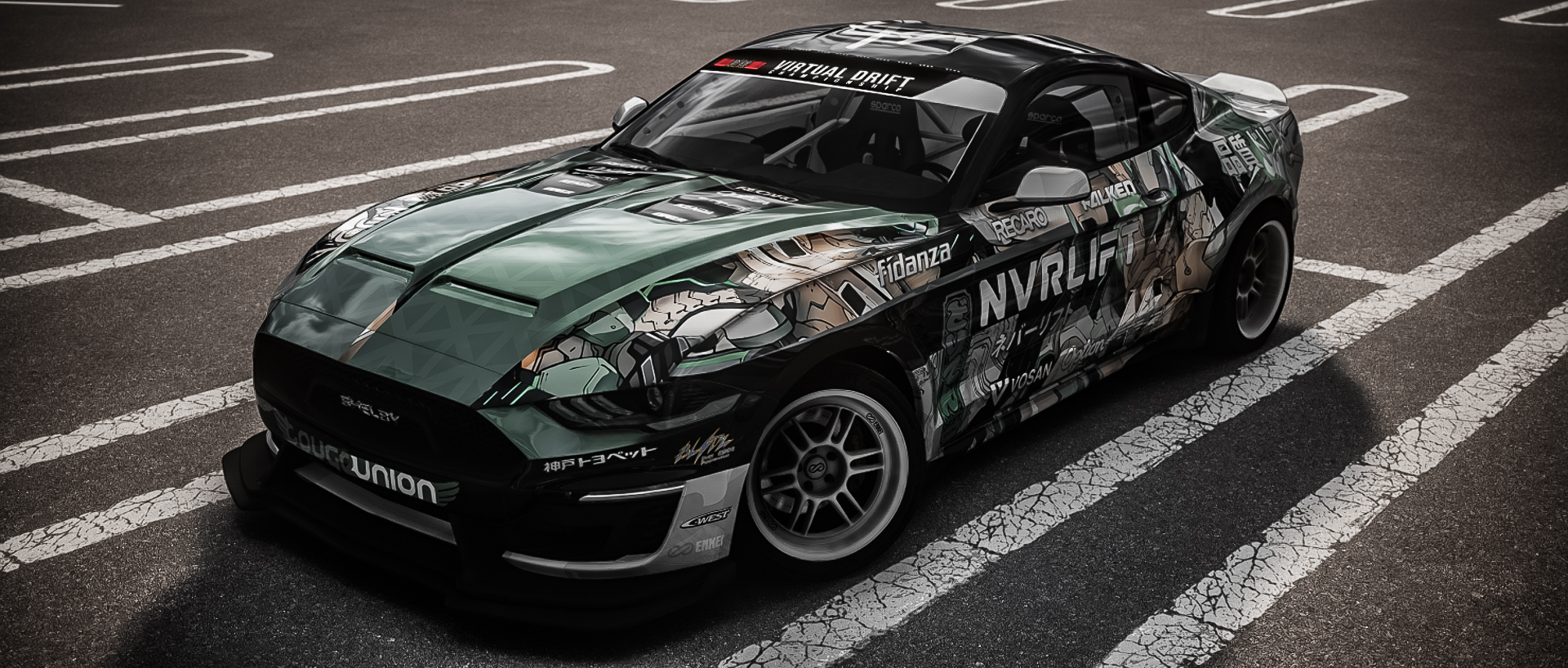 VDC Shelby Mustang Super Snake Public 5.0, skin Jehuty - Alt