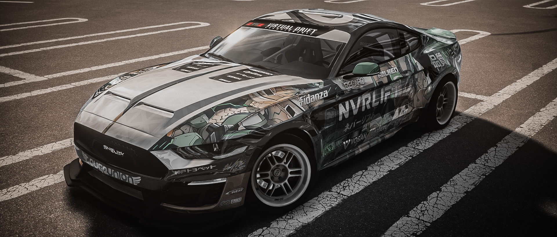 VDC Shelby Mustang Super Snake Public 5.0, skin Jehuty