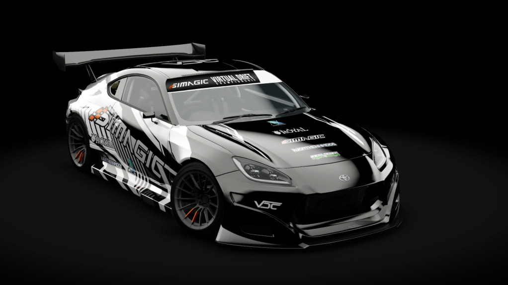 VDC Toyota GR86 Public 5.0, skin VDC Black