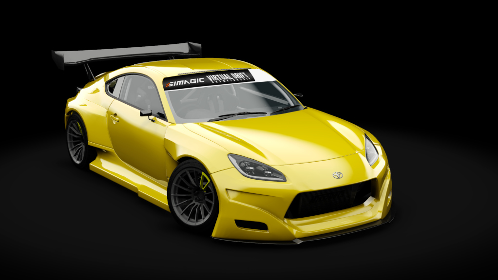 VDC Toyota GR86 Public 5.0, skin yellow