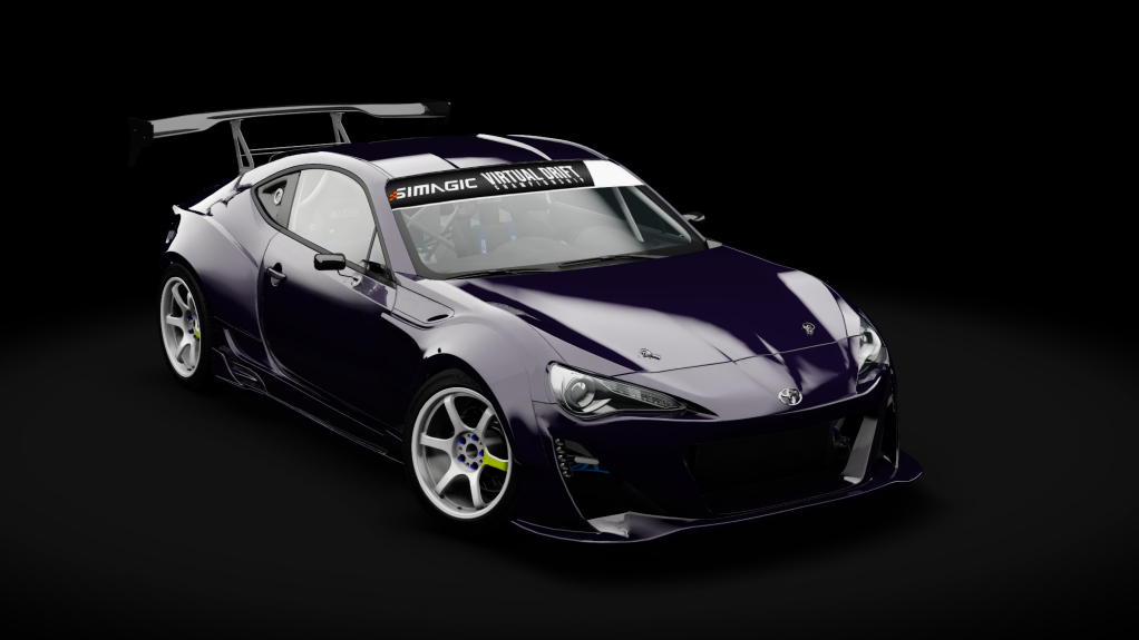 VDC Toyota GT86 Public 5.0, skin Midnight Purple