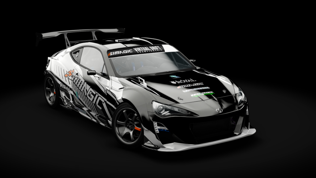 VDC Toyota GT86 Public 5.0, skin VDC Black