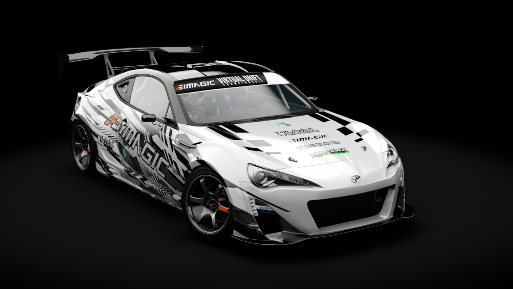 VDC Toyota GT86 Public 5.0, skin VDC White