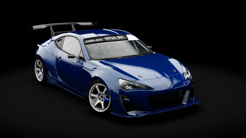 VDC Toyota GT86 Public 5.0, skin gravity_blue
