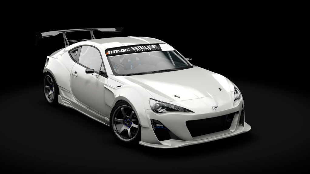 VDC Toyota GT86 Public 5.0, skin super_white