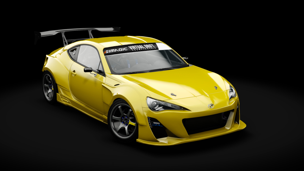 VDC Toyota GT86 Public 5.0, skin yellow