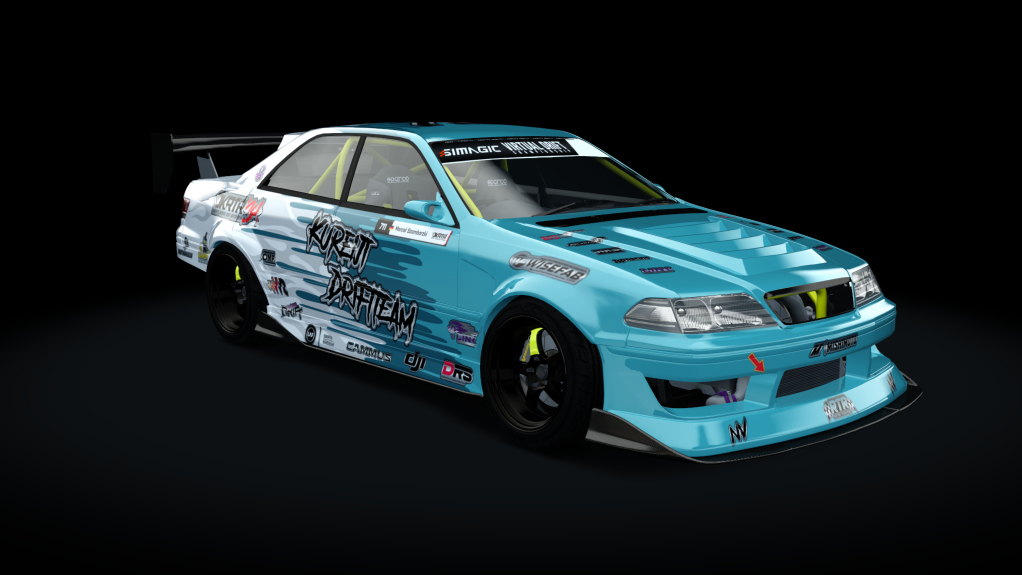 VDC Toyota Mark II JZX100 Public 5.0, skin M_Szamborzki