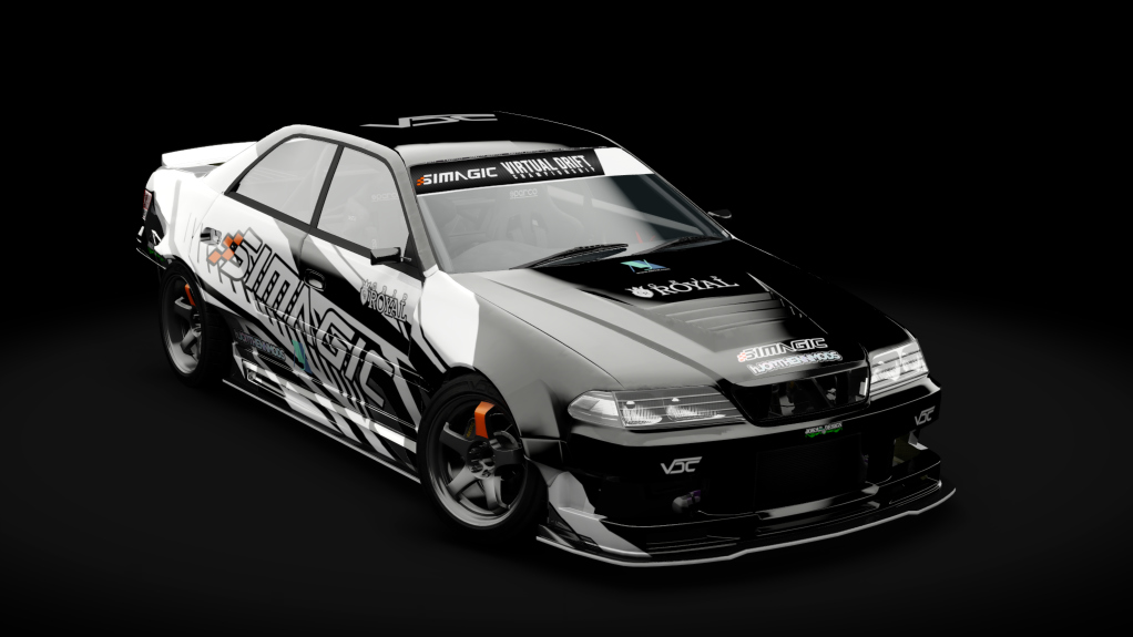 VDC Toyota Mark II JZX100 Public 5.0, skin VDC Black