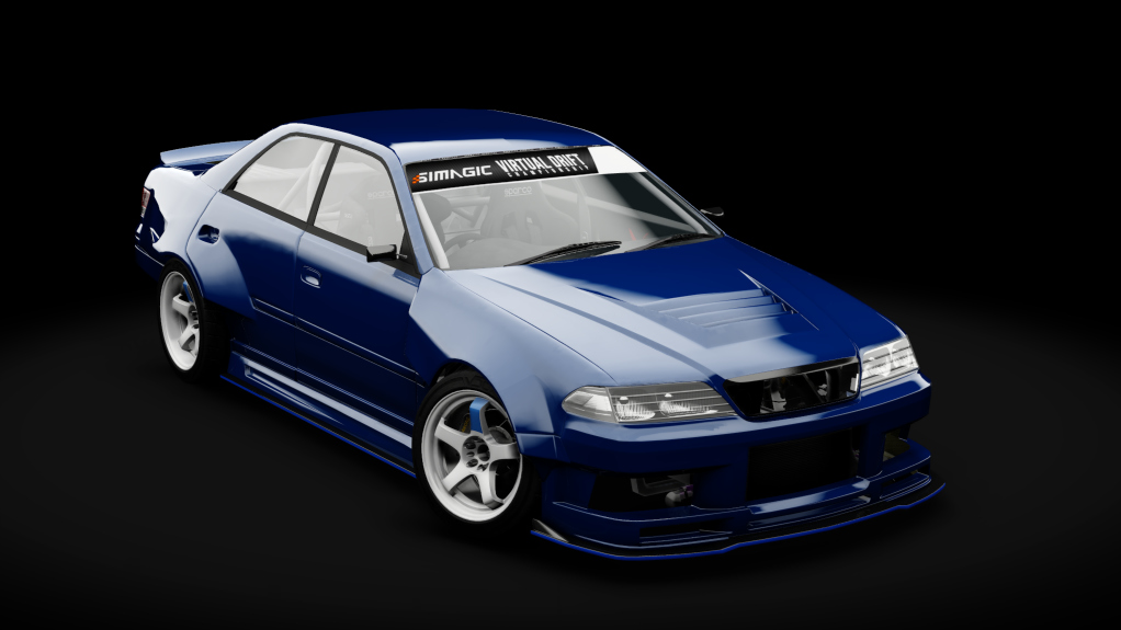 VDC Toyota Mark II JZX100 Public 5.0, skin gravity_blue