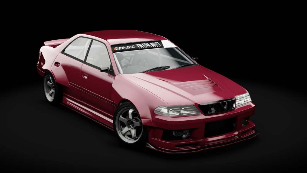 VDC Toyota Mark II JZX100 Public 5.0, skin ignition_red