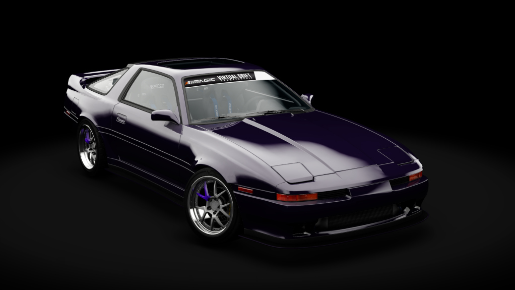 VDC Toyota Supra A70 Public 5.0, skin Midnight Purple