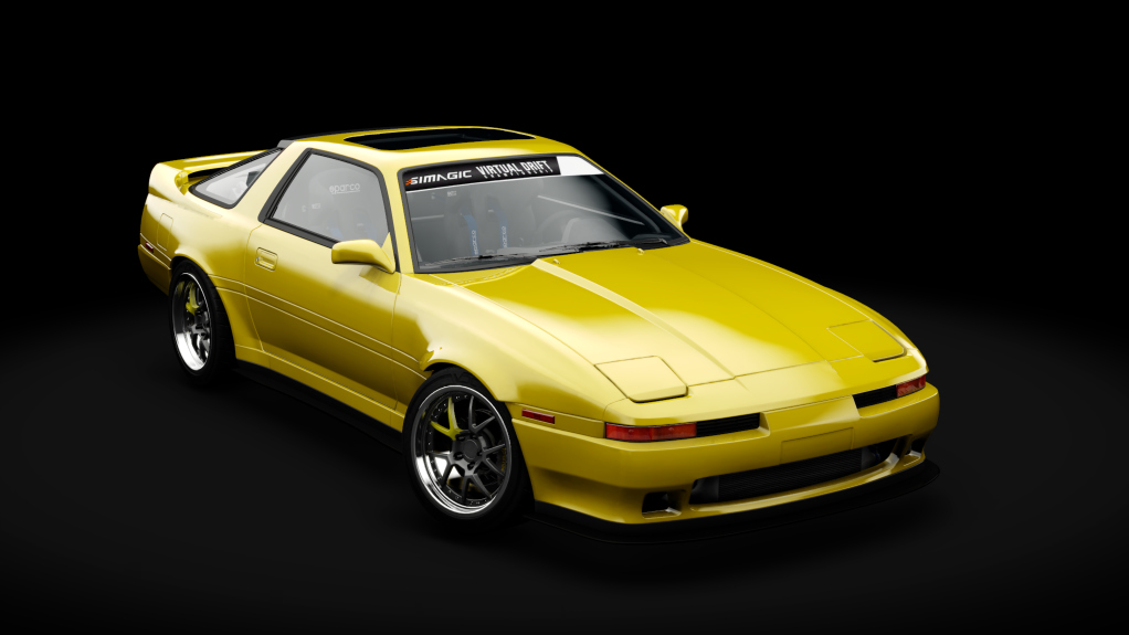 VDC Toyota Supra A70 Public 5.0, skin yellow