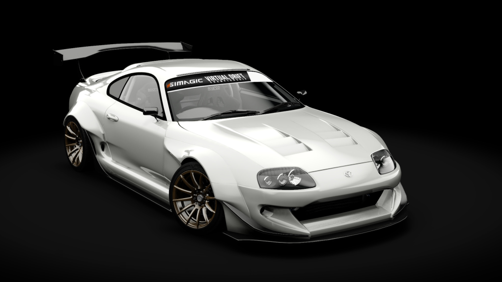 VDC Toyota Supra A80 Public 5.0, skin super_white