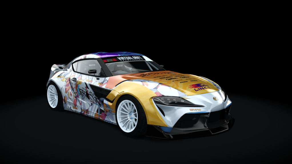 VDC Toyota GR Supra A90 Public 5.0, skin Strelizia