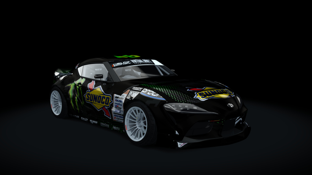 VDC Toyota GR Supra A90 Public 5.0, skin Sunoco_monster