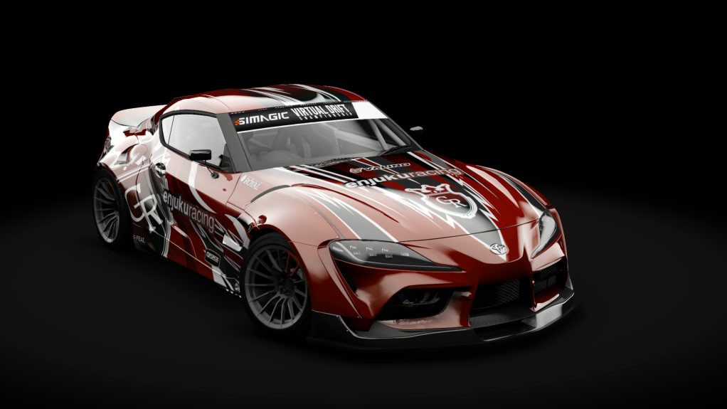 VDC Toyota GR Supra A90 Public 5.0, skin VDC ANDREAS DARK BROWN