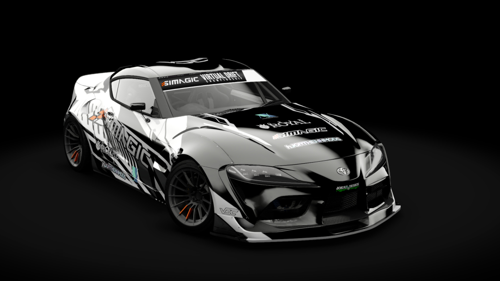 VDC Toyota GR Supra A90 Public 5.0, skin VDC Black