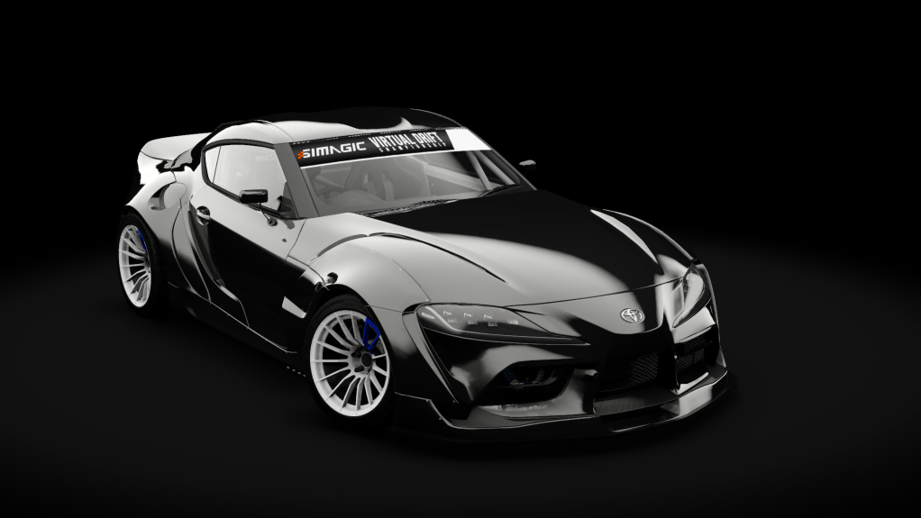 VDC Toyota GR Supra A90 Public 5.0, skin crystal_black
