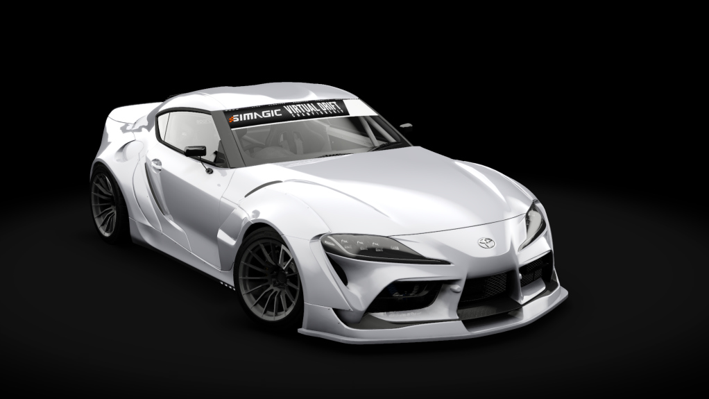 VDC Toyota GR Supra A90 Public 5.0, skin ice_silver