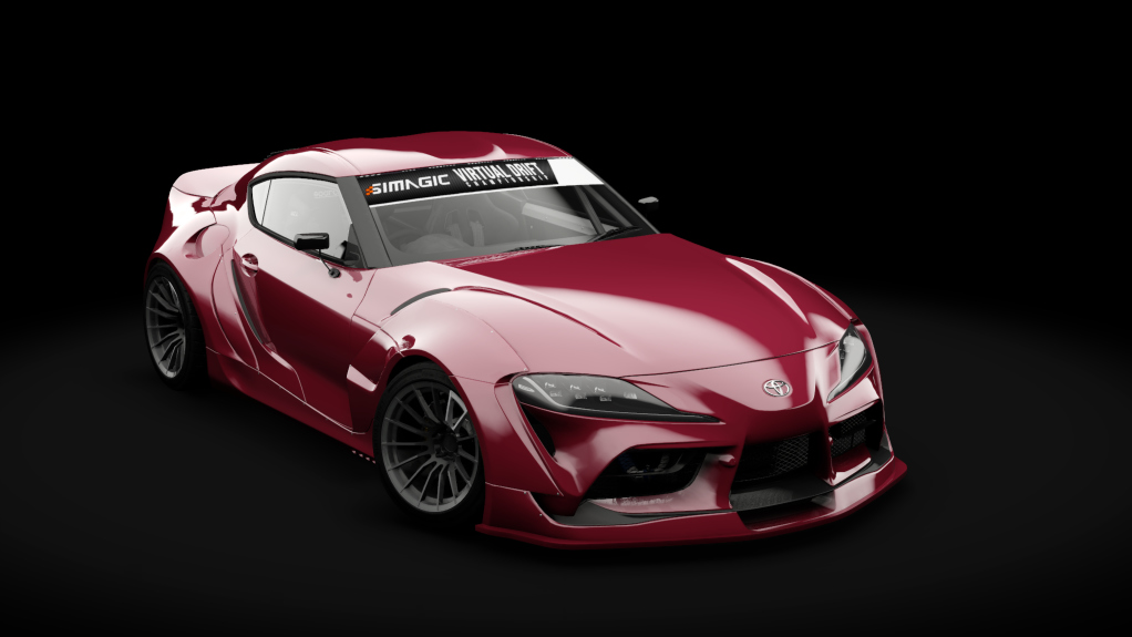 VDC Toyota GR Supra A90 Public 5.0, skin ignition_red