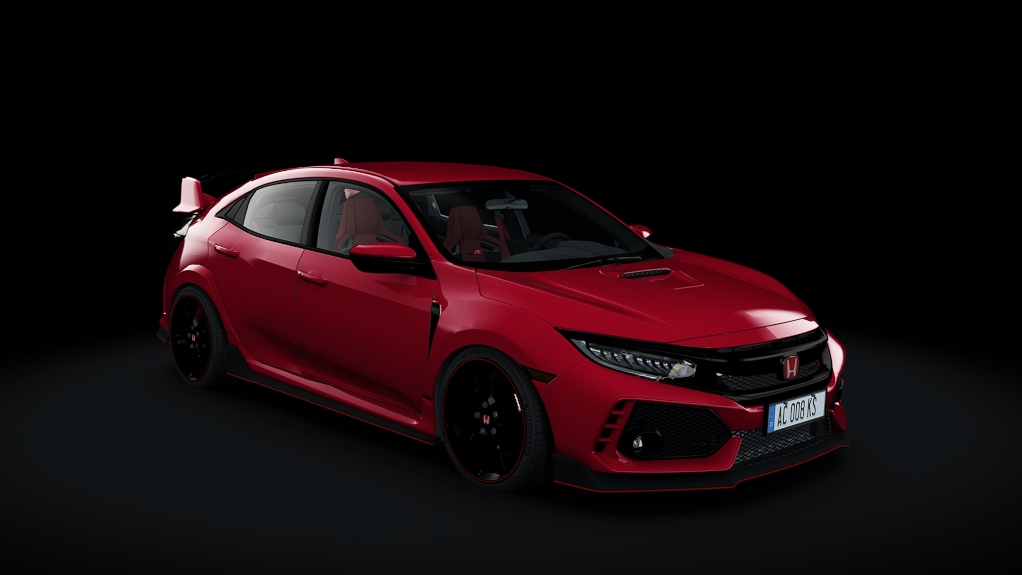 Lex 1 | Honda Civic Type-R FK8 (R Spec), skin Flame Red