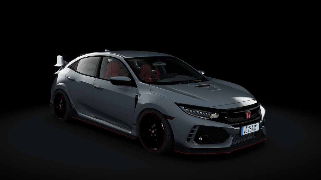 Lex 1 | Honda Civic Type-R FK8 (R Spec), skin Polished Metal Metallic