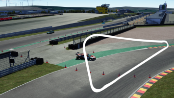 Sachsenring, layout trackday_short