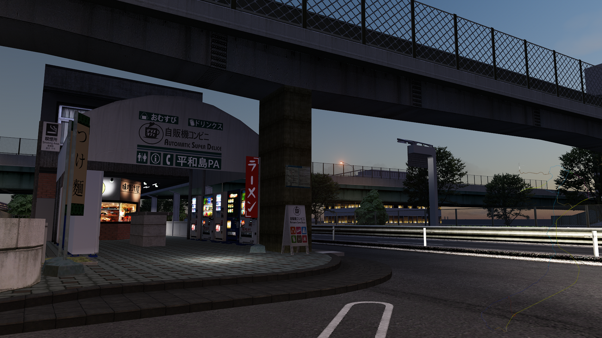 Shutoko Revival Project 0.9.3, layout heiwajima_pa_s