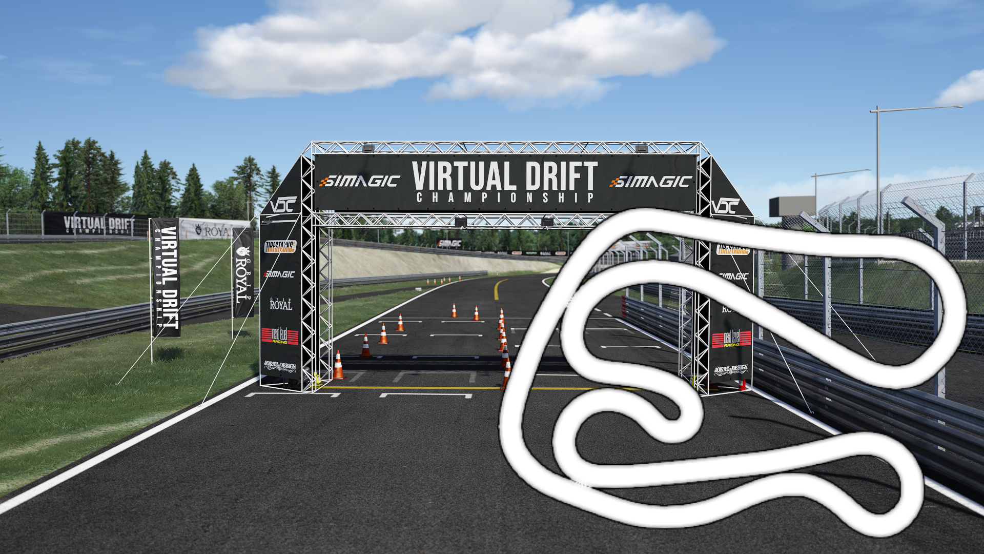 VDC Sturup Raceway, layout vdc_layout_c