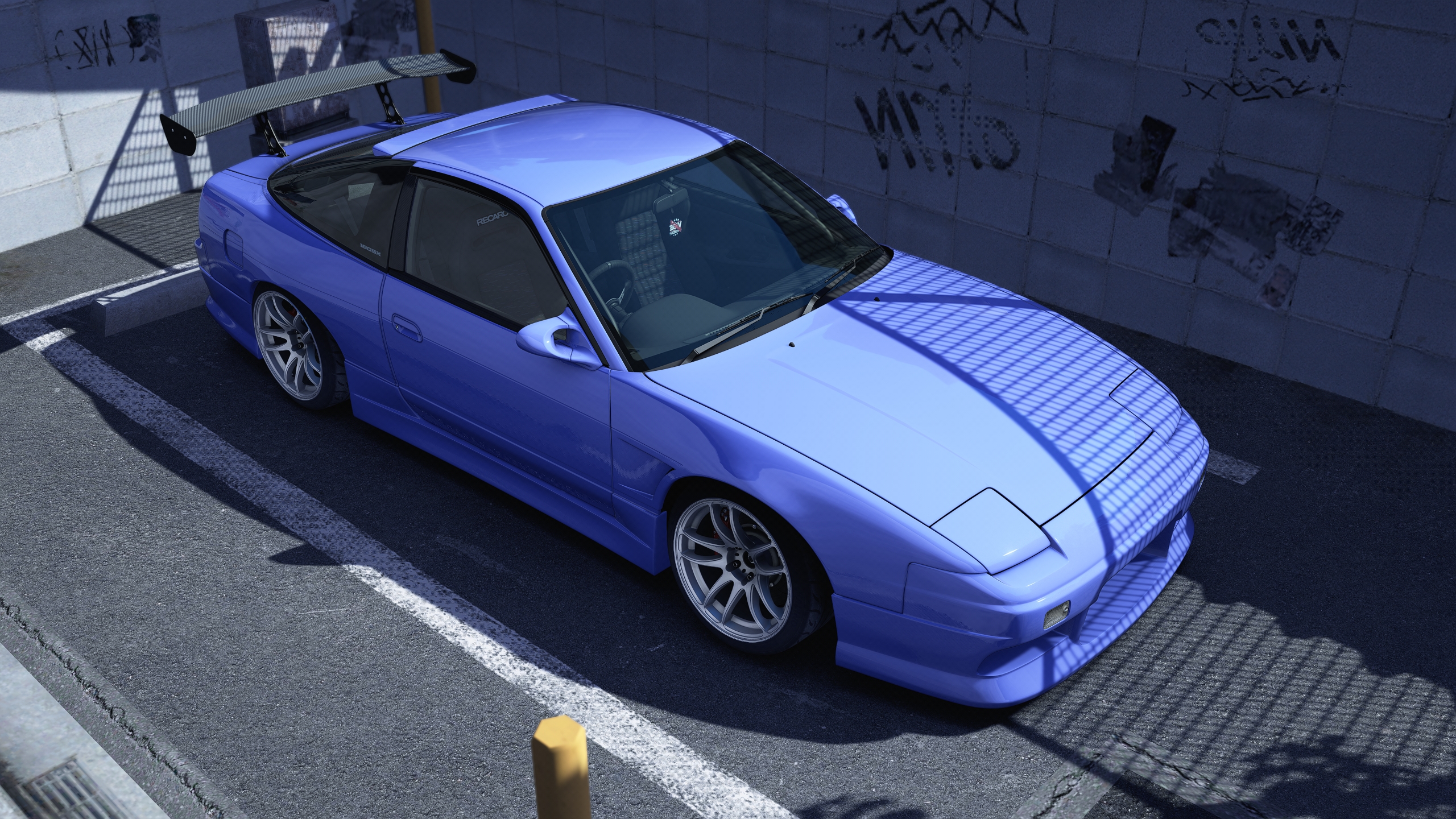 NoVibe | Nissan 180SX, skin Pale Blue