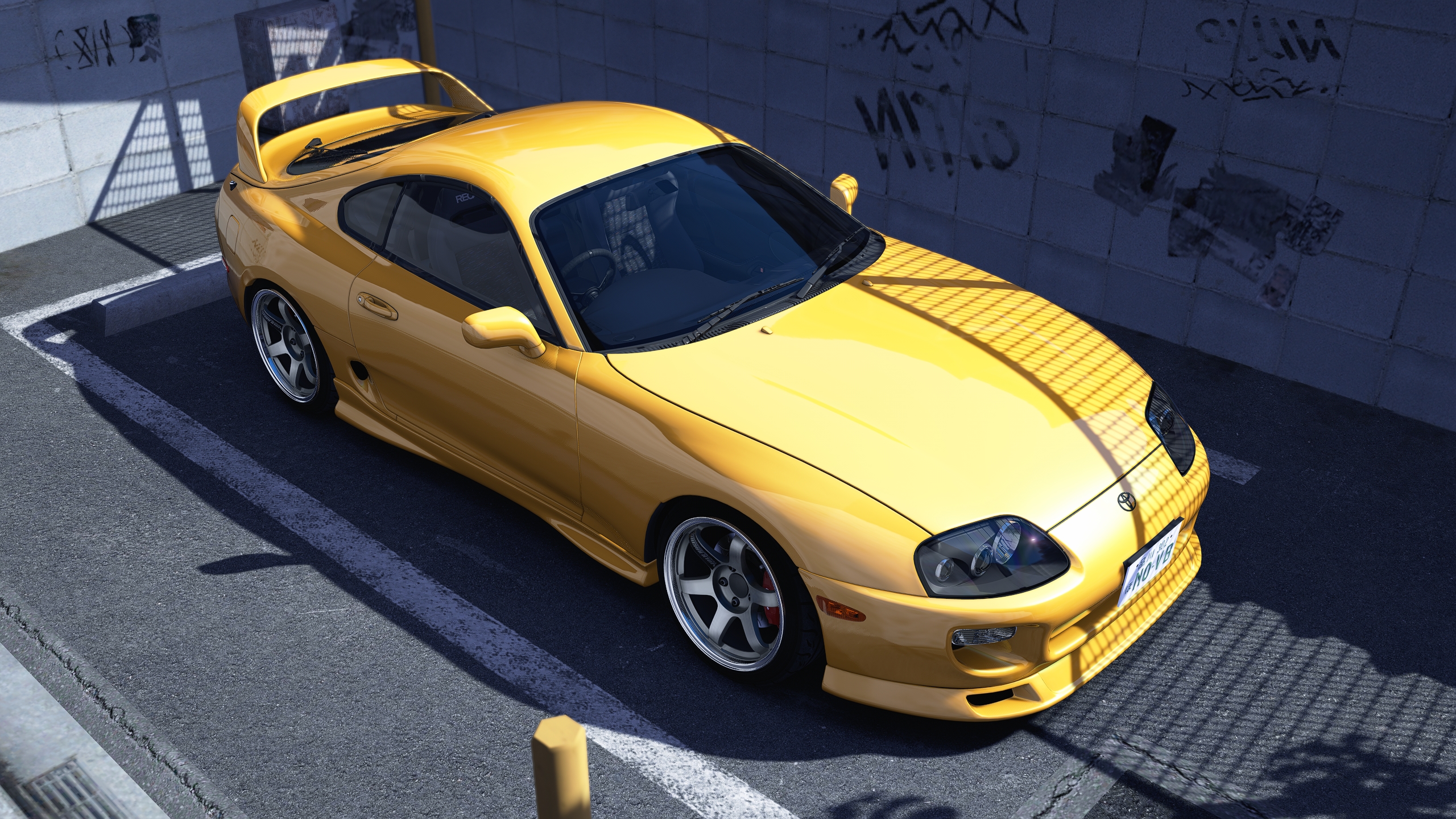 NoVibe | Toyota Supra RZ A80, skin Paul Pedestrian