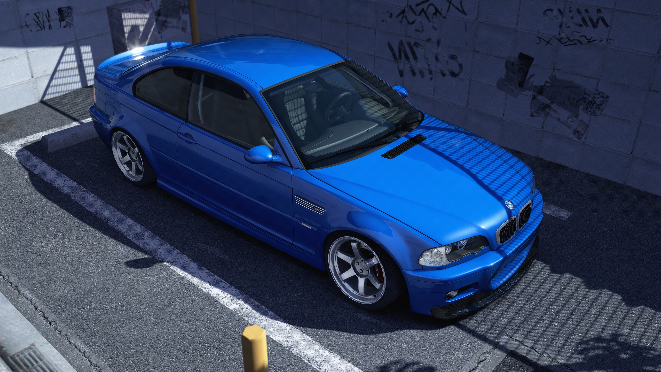 NoVibe | BMW E46 M3, skin Laguna Seca Blue