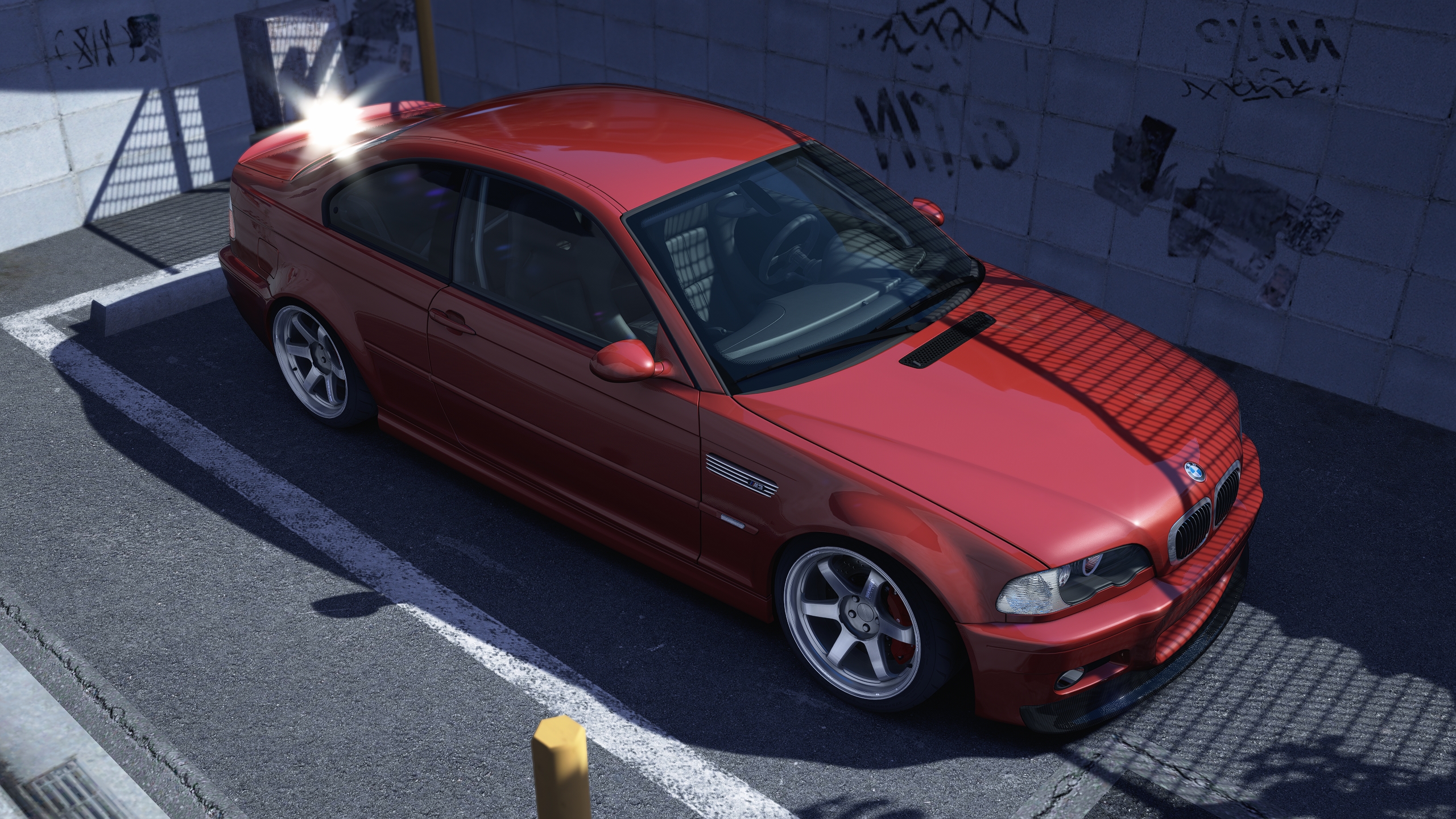 NoVibe | BMW E46 M3, skin Period Red