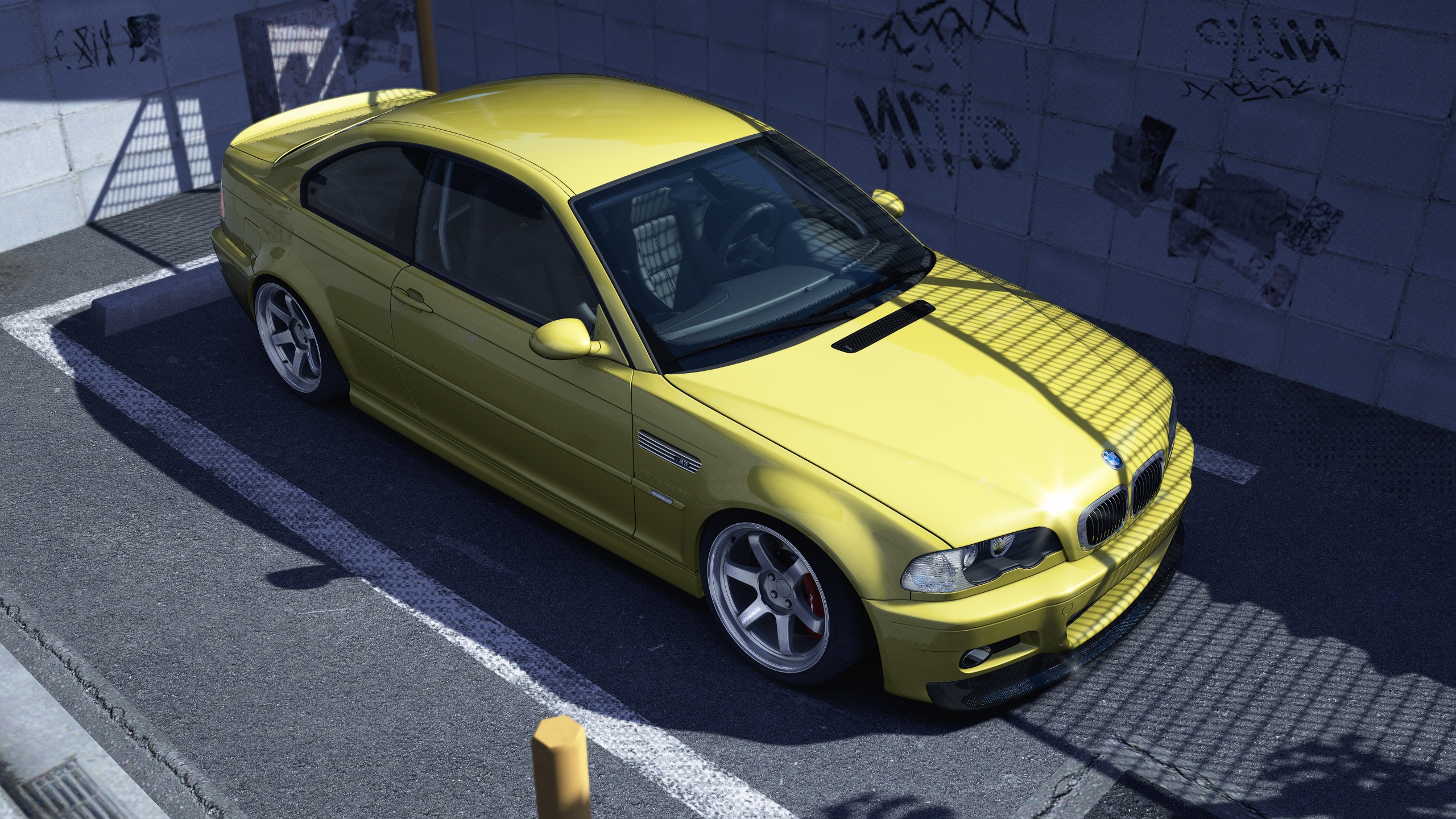 NoVibe | BMW E46 M3, skin Yellow Snow