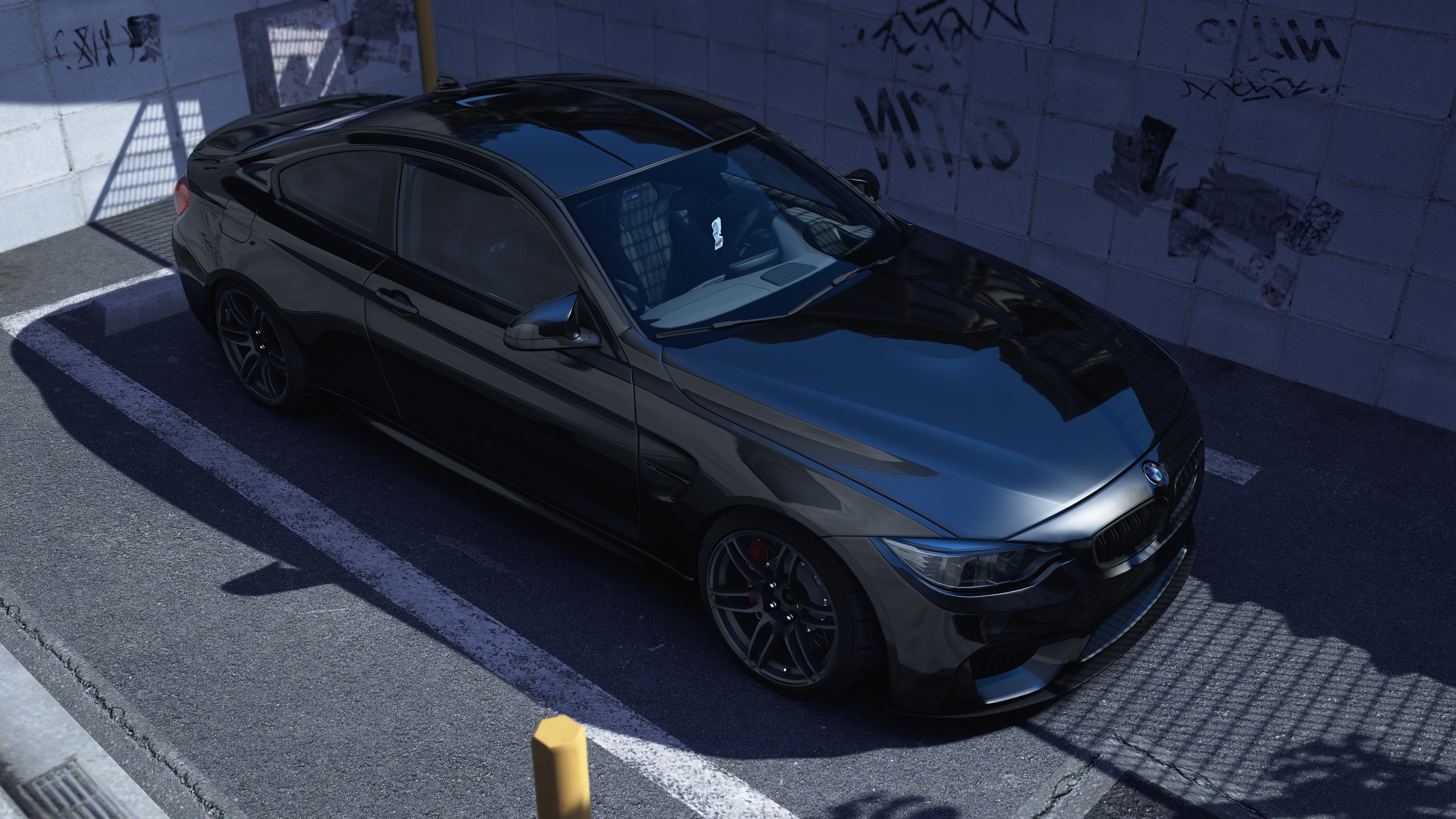 NoVibe | BMW F82 M4, skin 3.onyx black