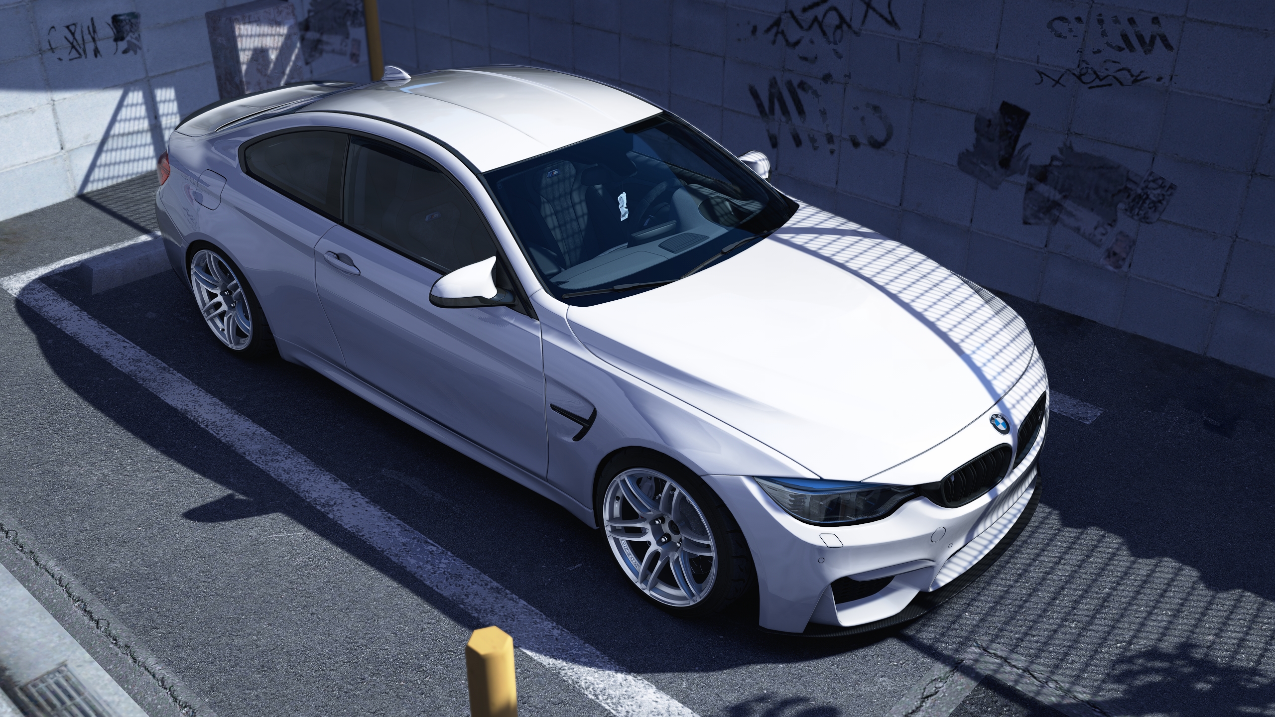 NoVibe | BMW F82 M4, skin 5.white