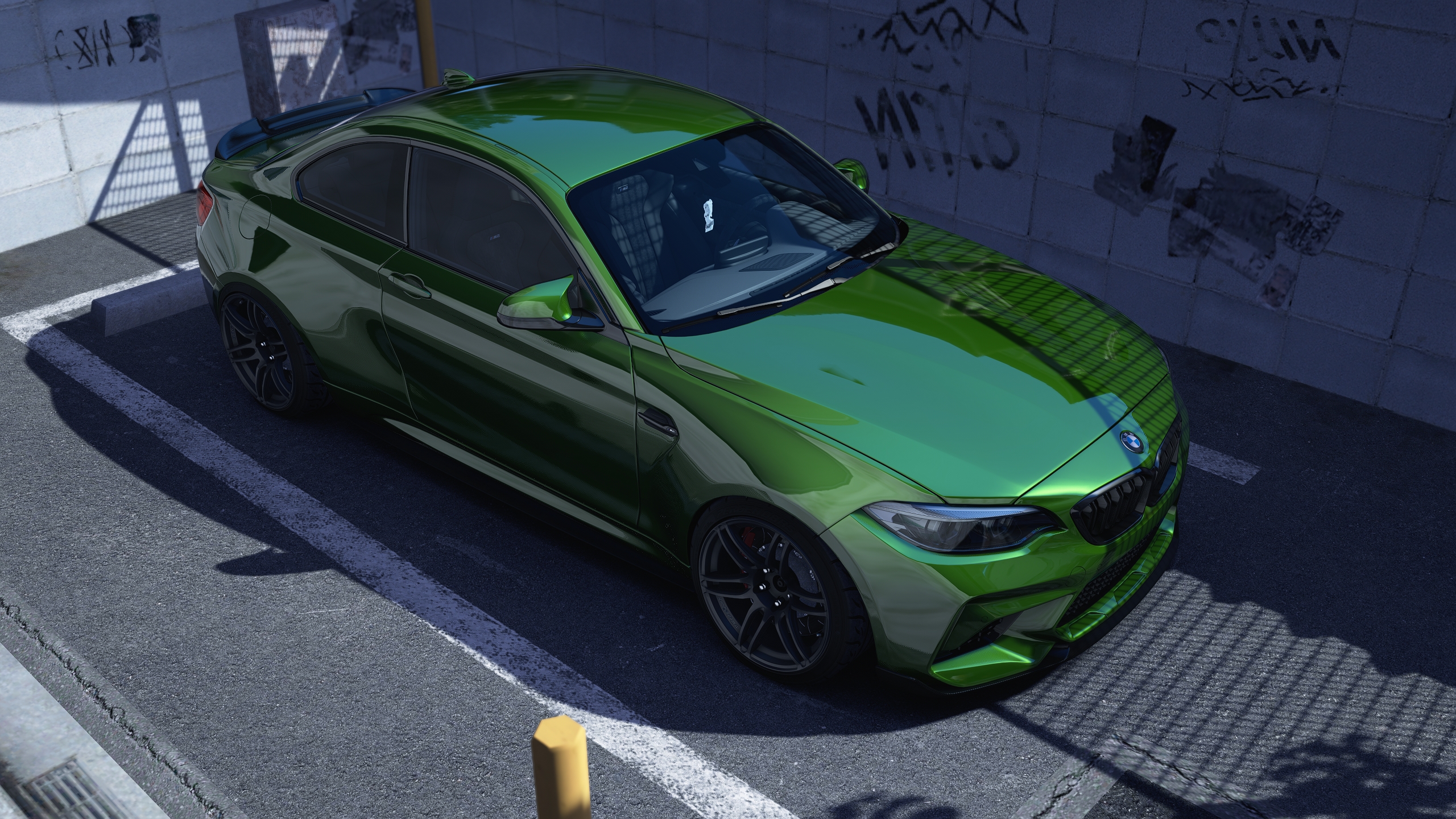 NoVibe | BMW F87 M2, skin 4.green