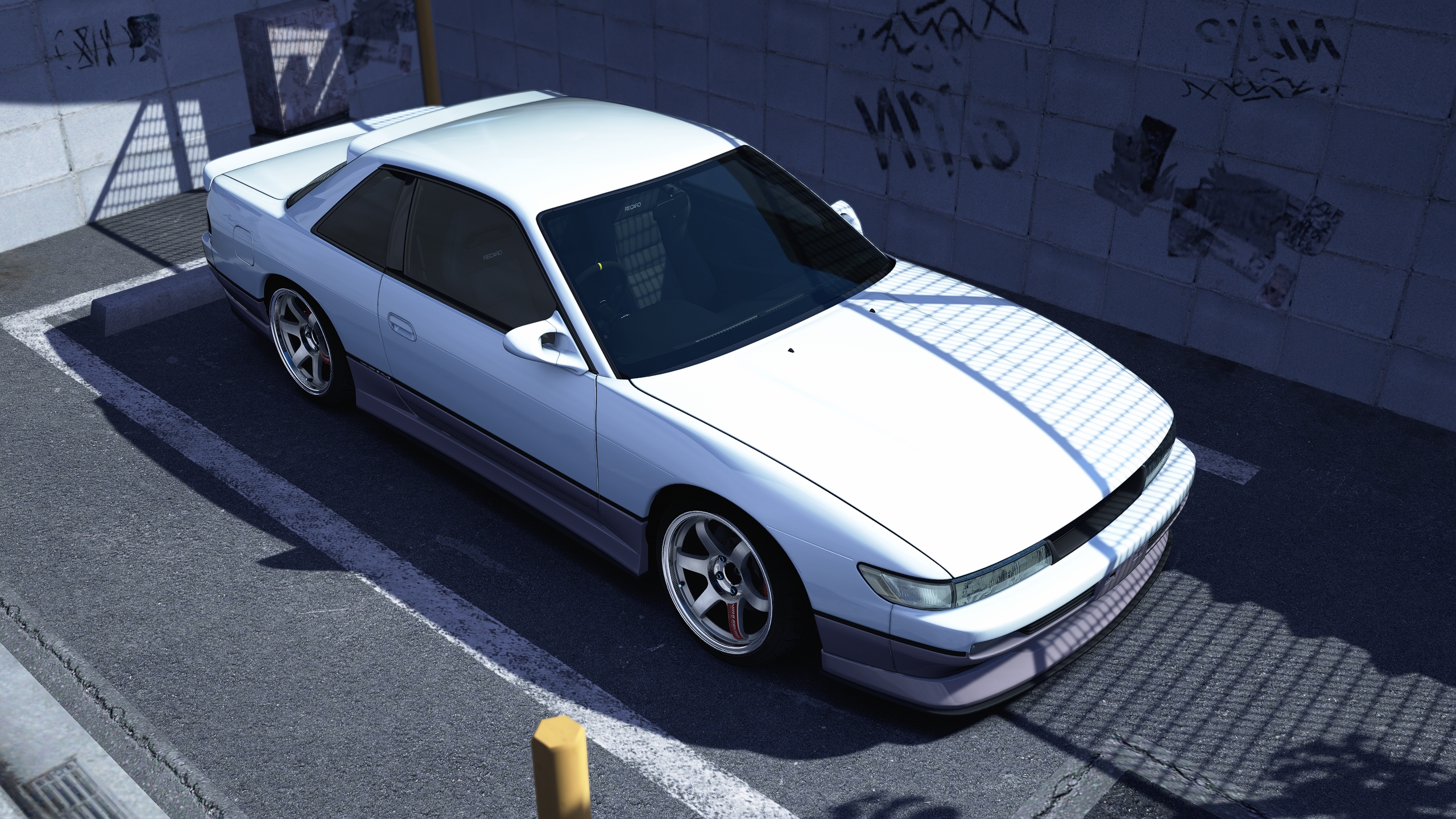 NoVibe | Nissan PS13, skin 00_white